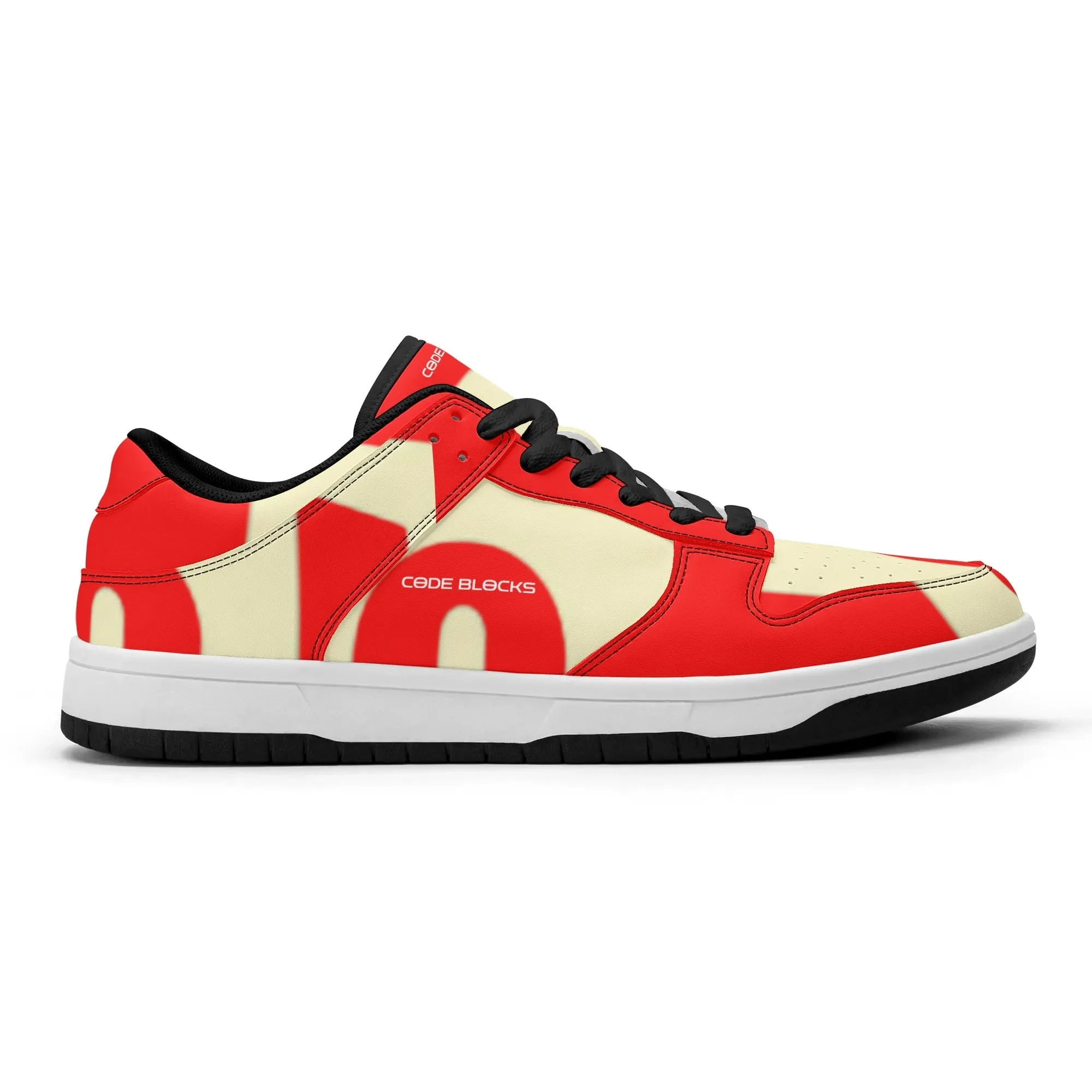 Mens Dunk Stylish Low Top Leather Sneakers