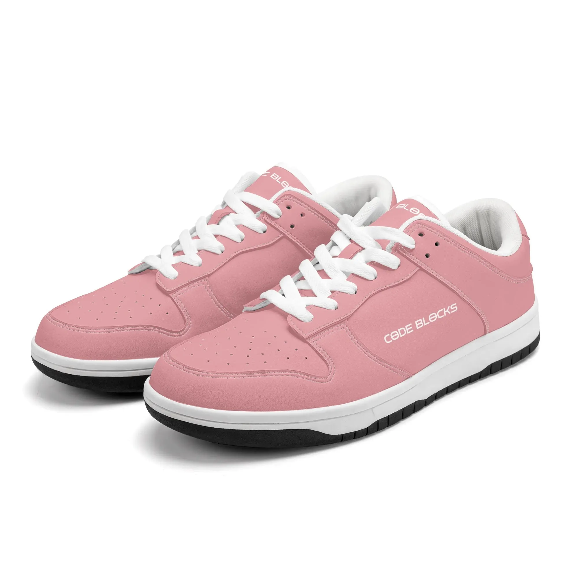 Mens Dunk Stylish Low Top Leather Sneakers
