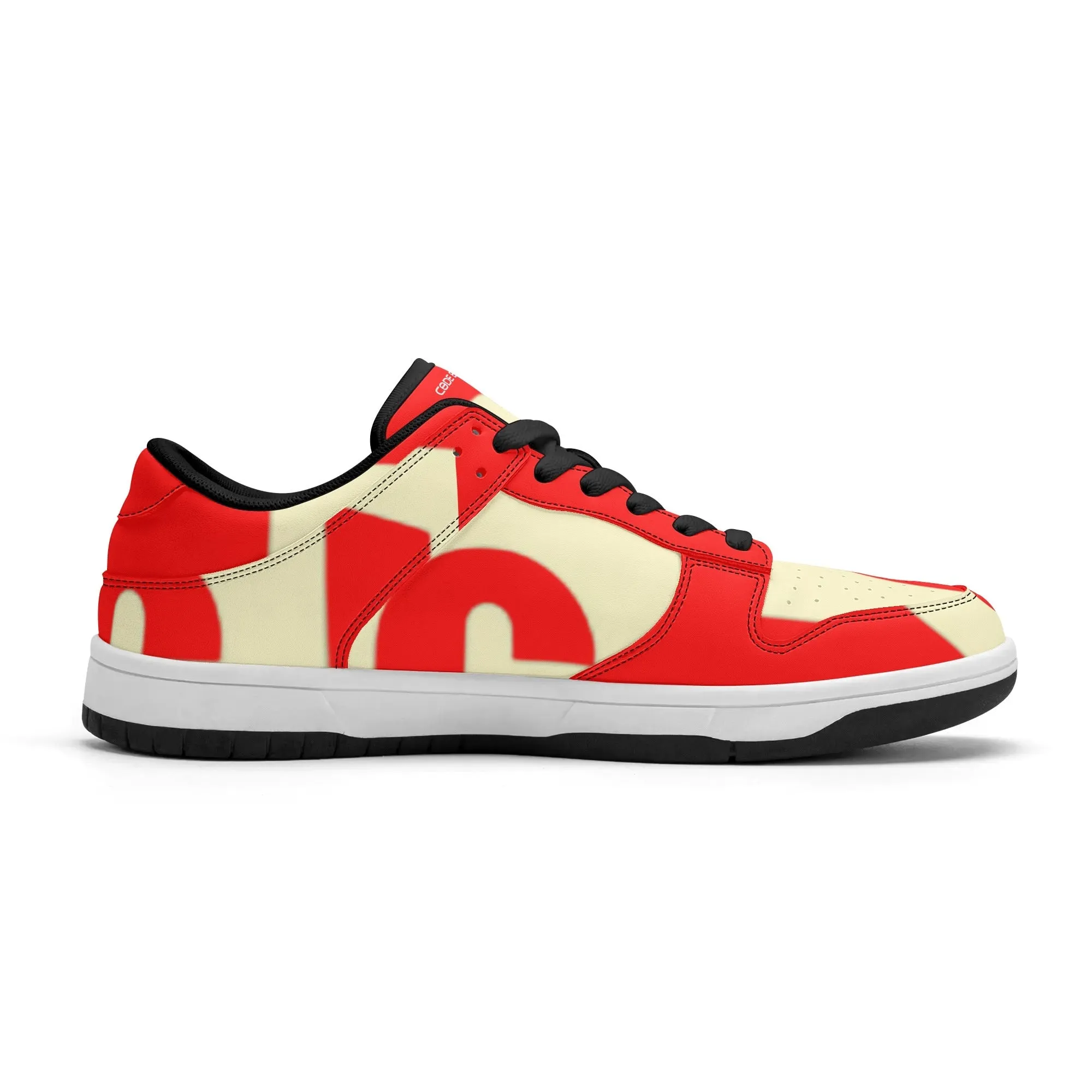 Mens Dunk Stylish Low Top Leather Sneakers