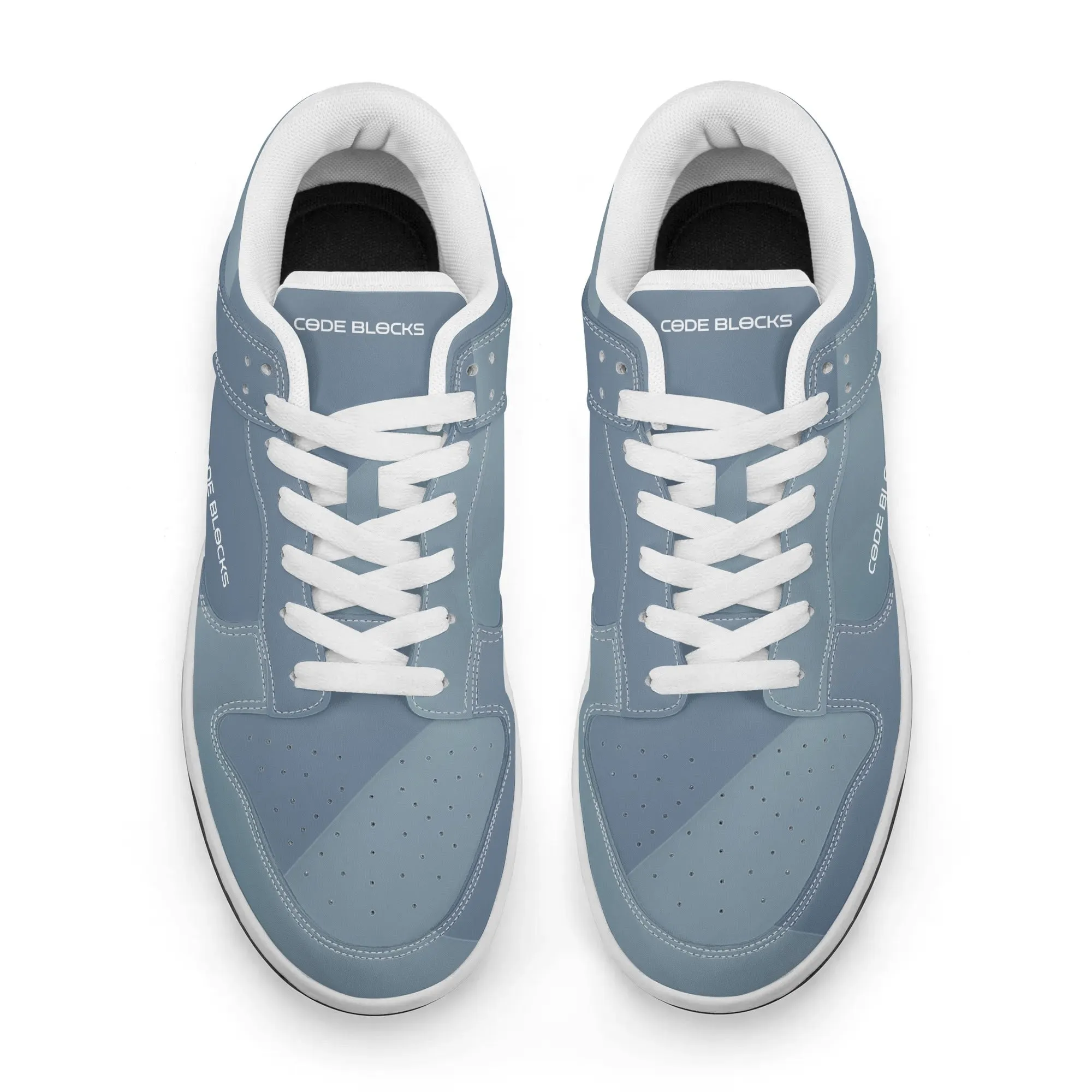 Mens Dunk Stylish Low Top Leather Sneakers