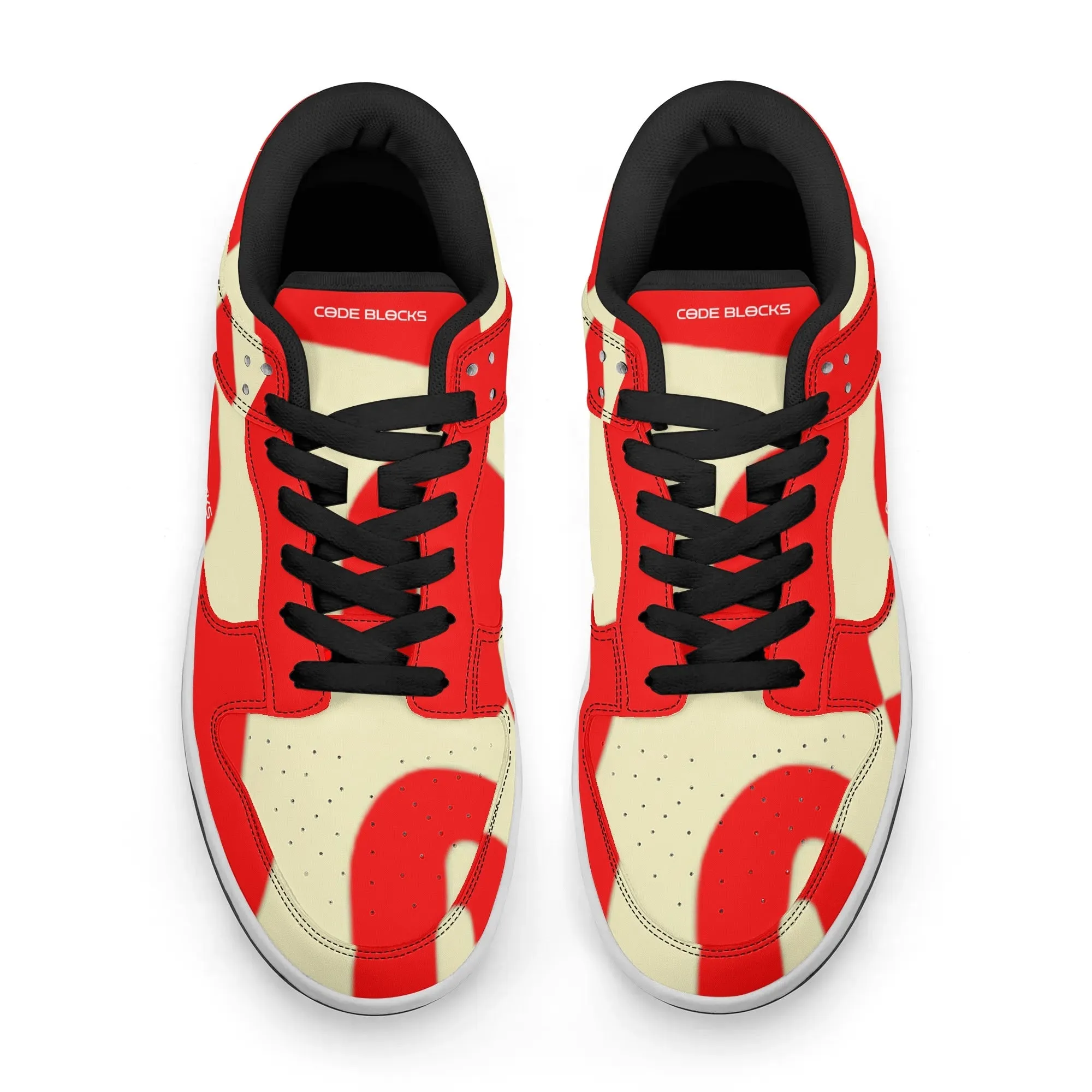 Mens Dunk Stylish Low Top Leather Sneakers