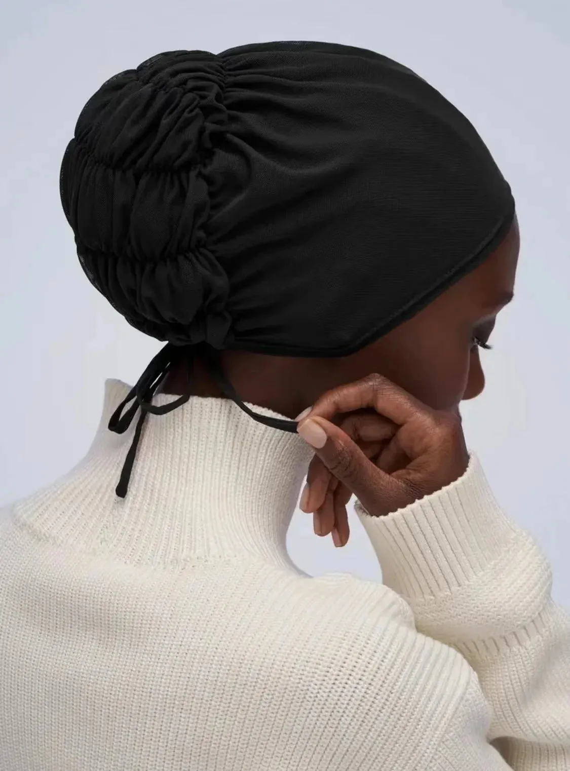 Mesh Hijab Cap