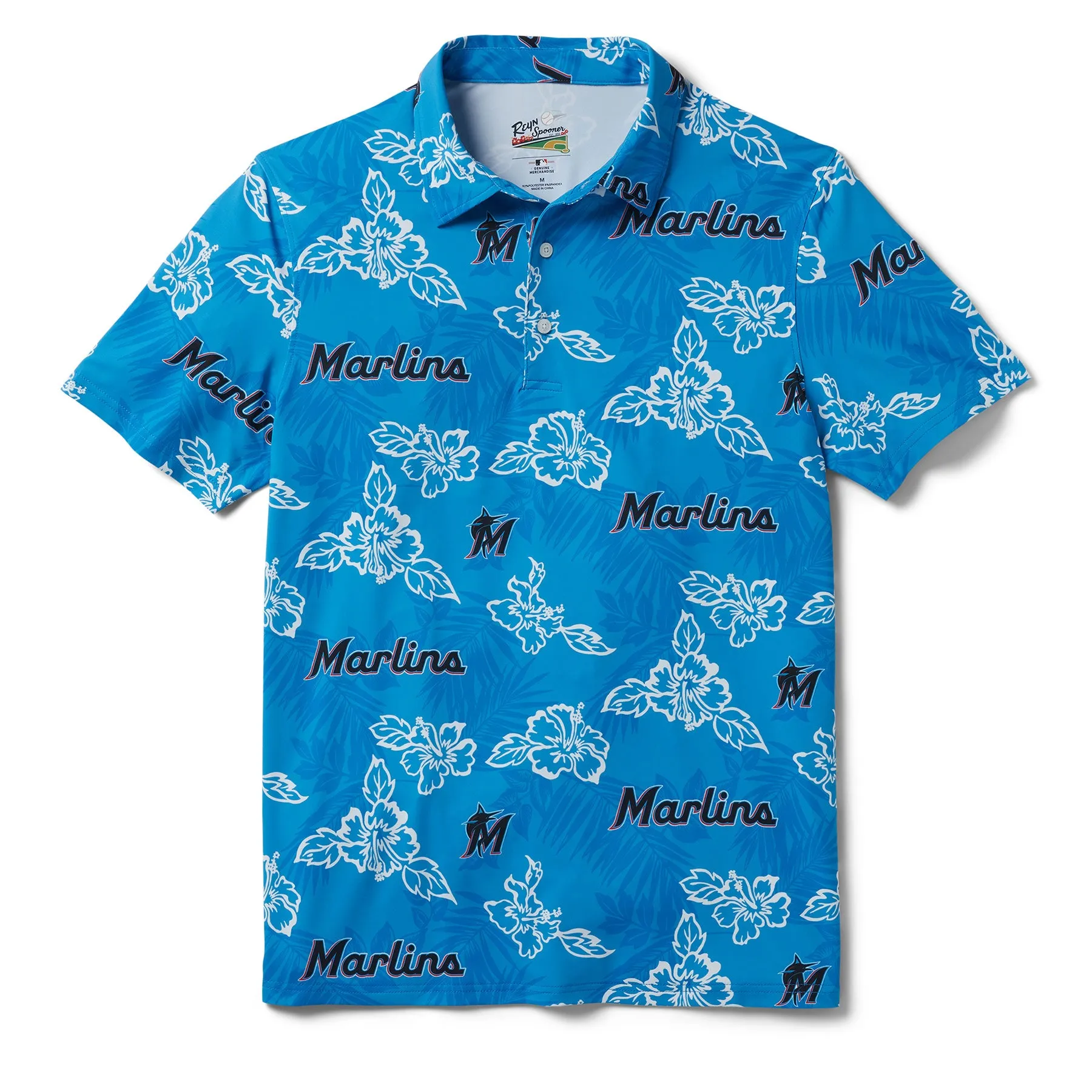 MIAMI MARLINS PUA PERFORMANCE POLO