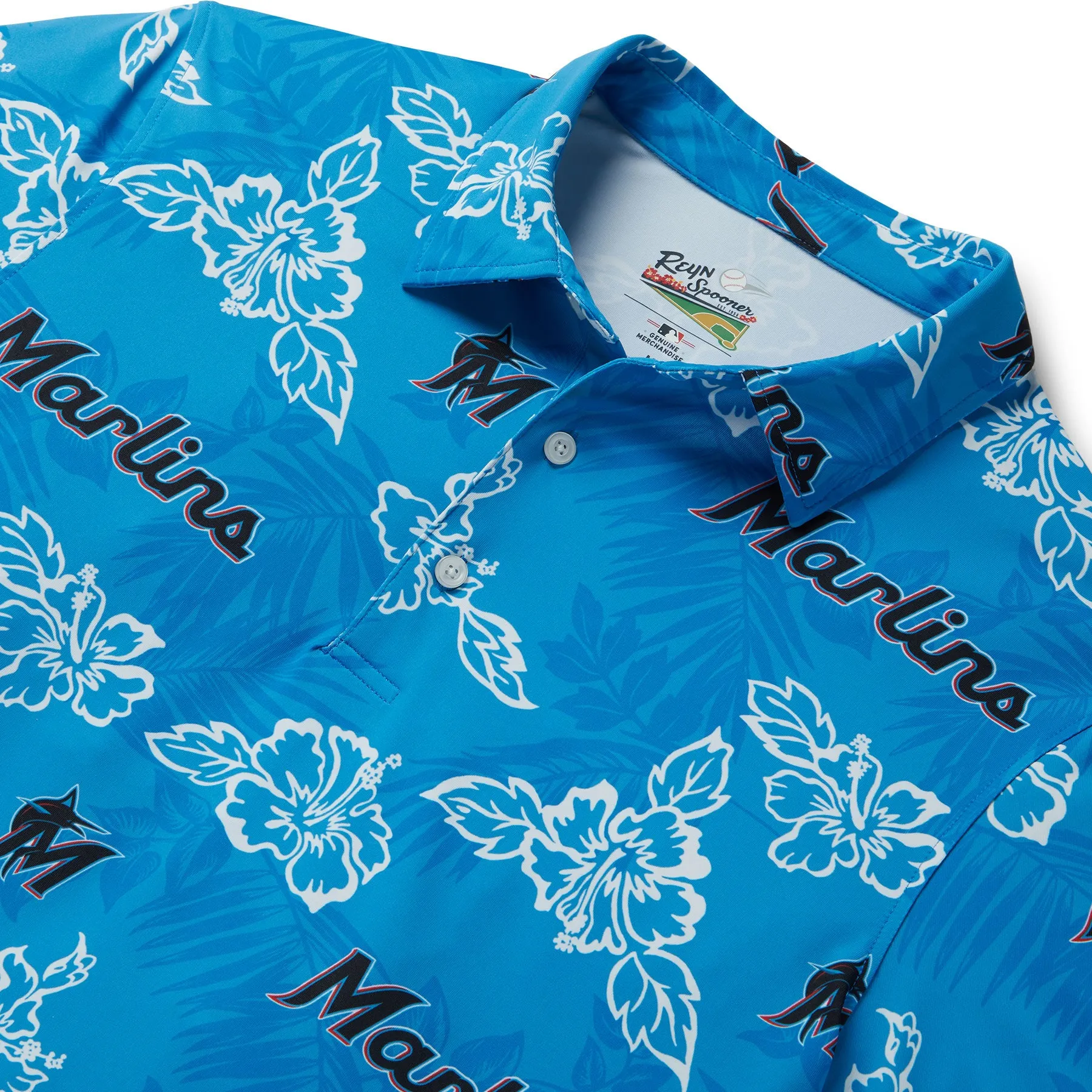 MIAMI MARLINS PUA PERFORMANCE POLO