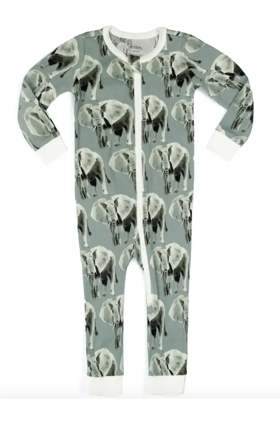 Milkbarn 0-3M Zipper Pajamas