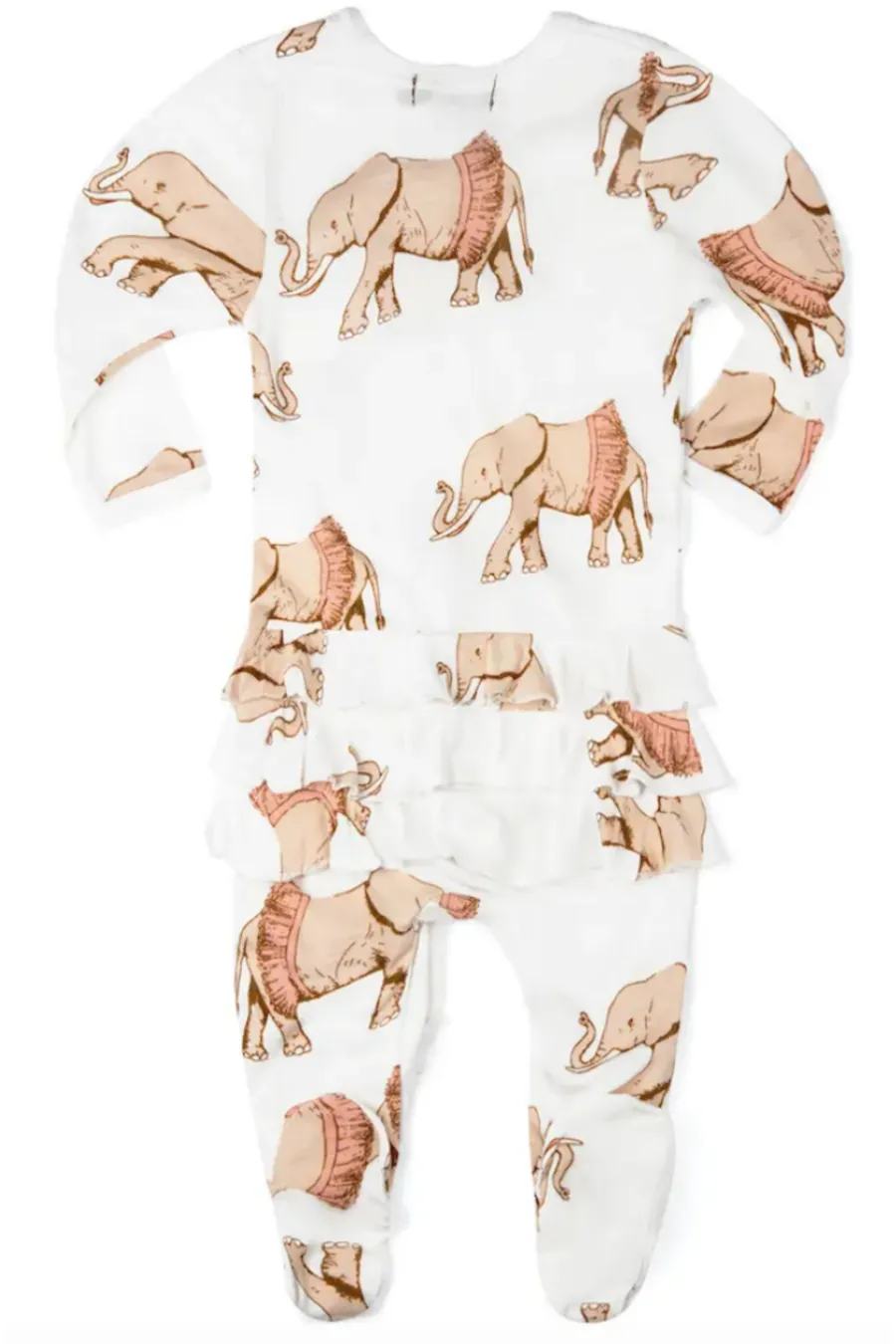 Milkbarn 0-3M Zipper Pajamas
