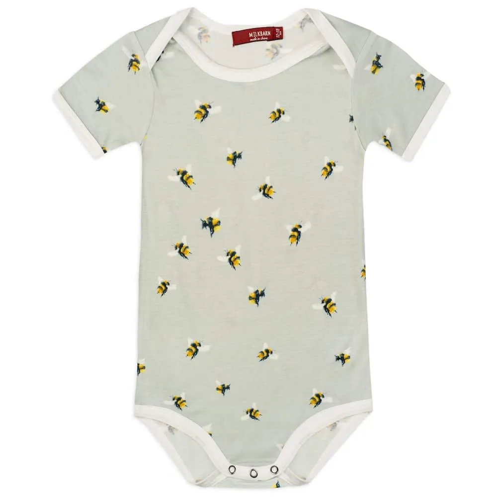 Milkbarn - Bamboo Onesie - Bumblebee
