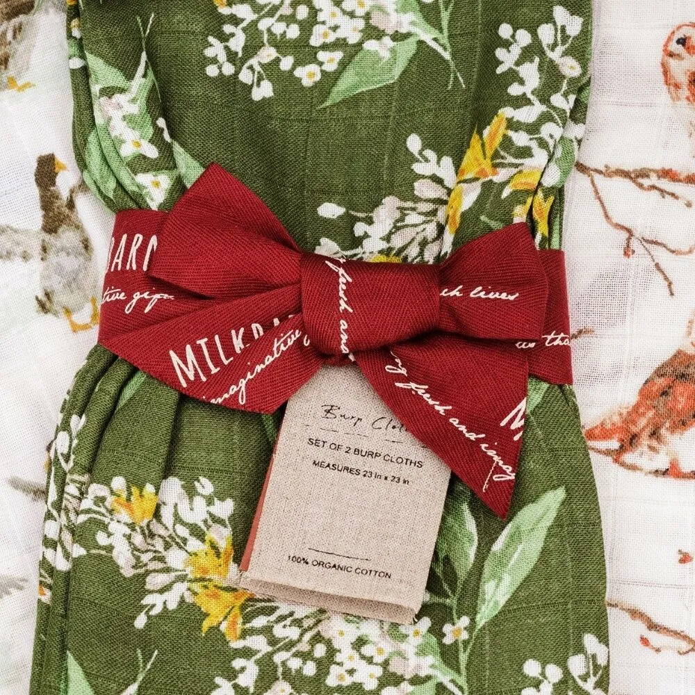 Milkbarn Burp Cloths - Multiple Styles