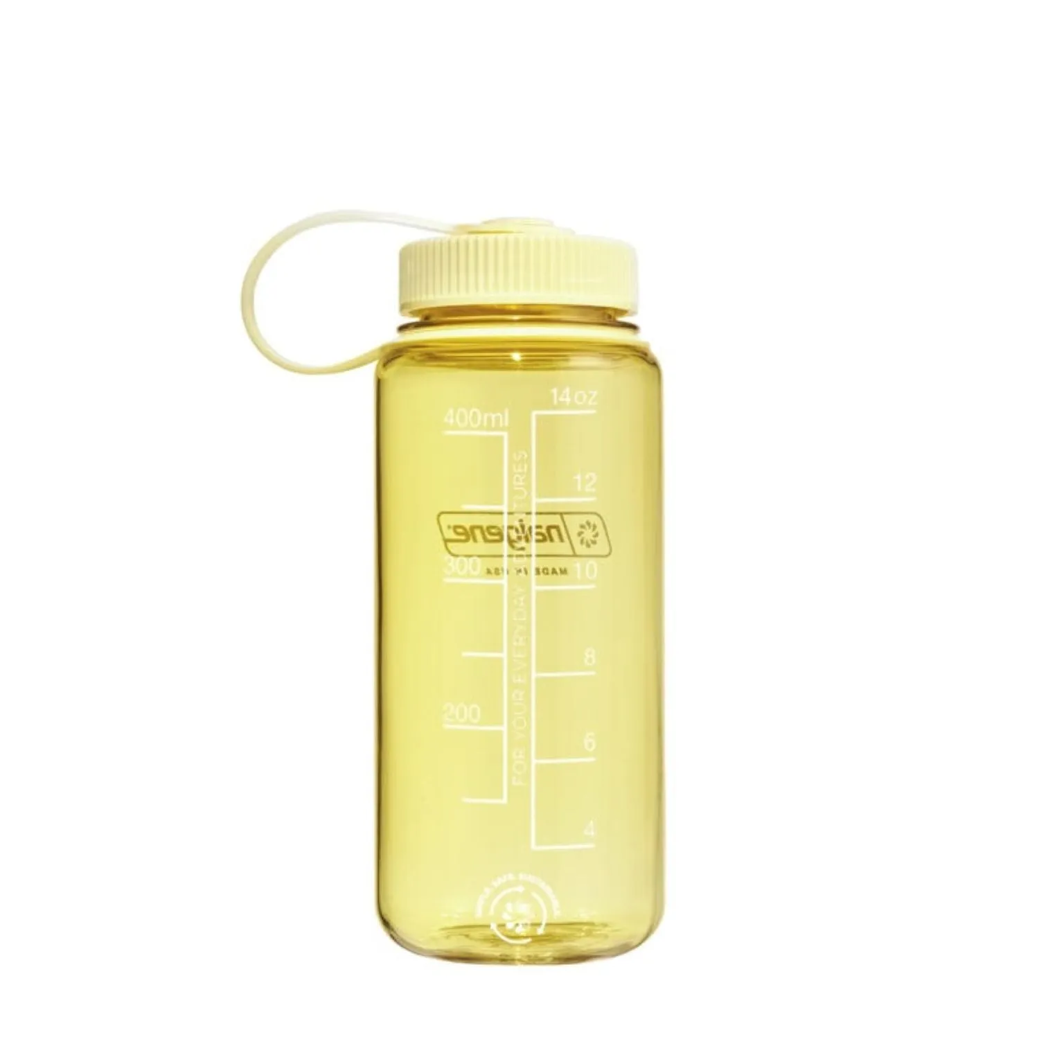 Nalgene 16oz Wide Mouth Sustain Water Bottle (Monochrome)
