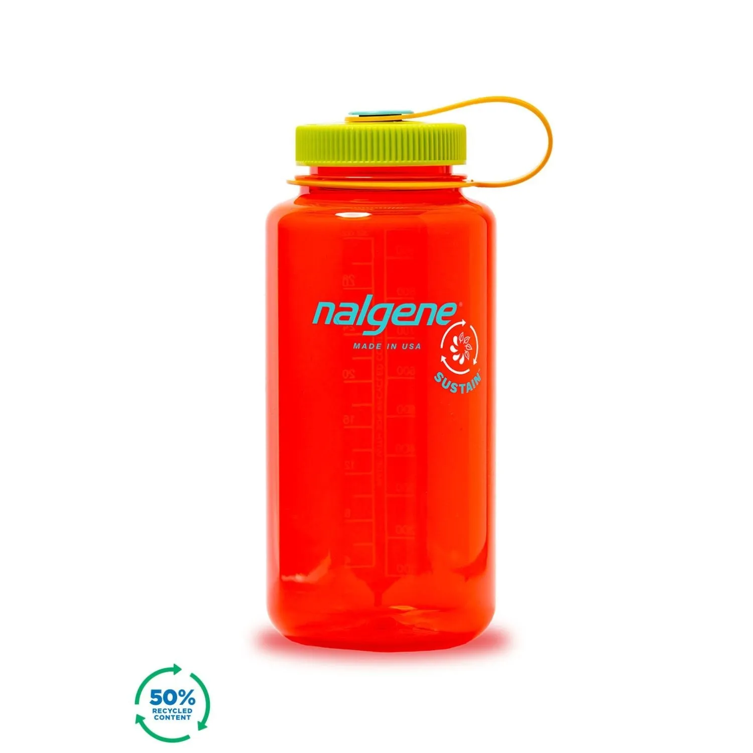 Nalgene 32oz Wide Mouth Water Bottle (Plain) (SA)