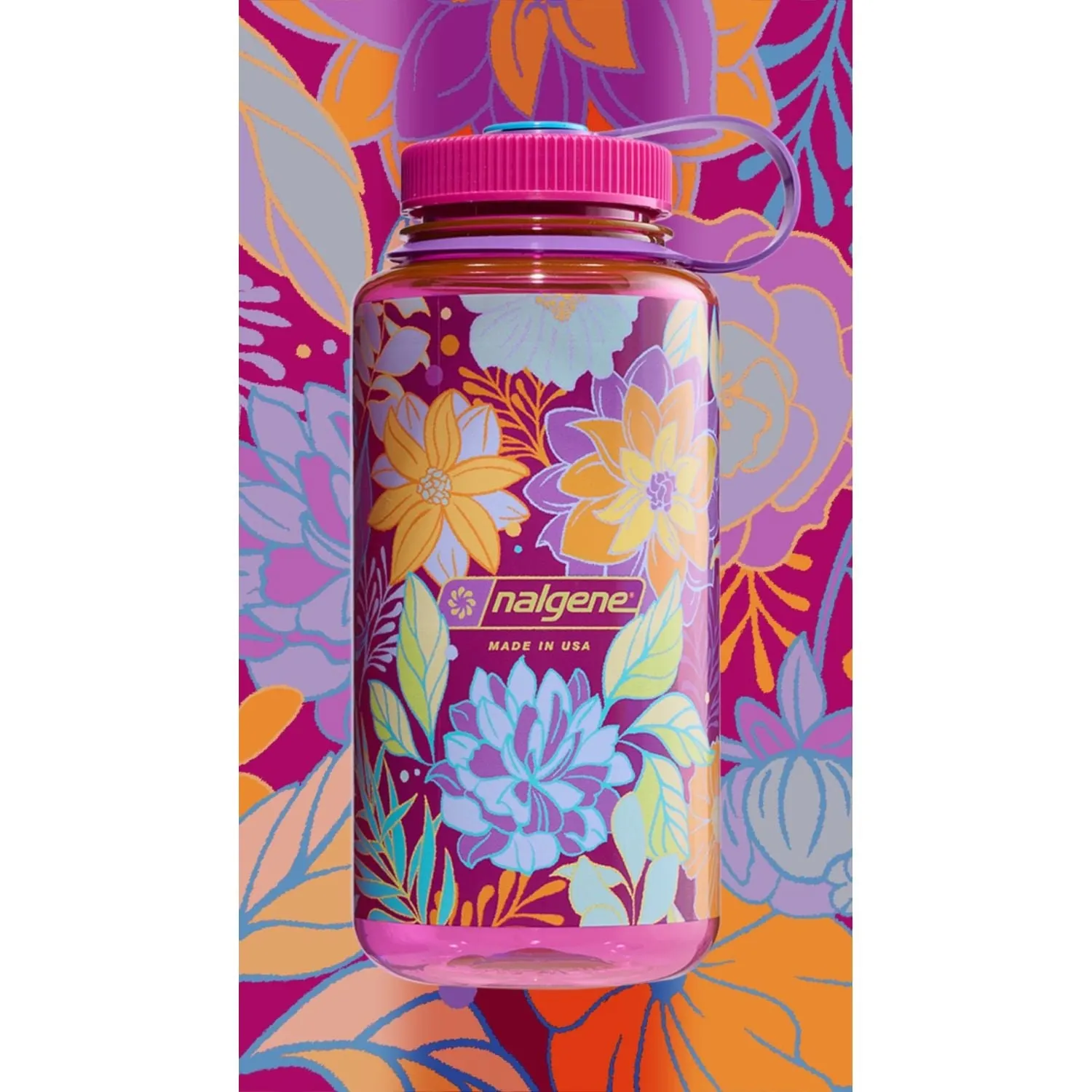 Nalgene 32oz Wide Mouth Water Bottle (Printed)