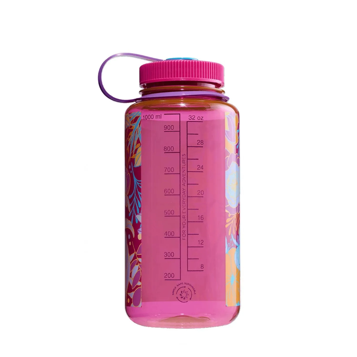 Nalgene 32oz Wide Mouth Water Bottle (Printed)
