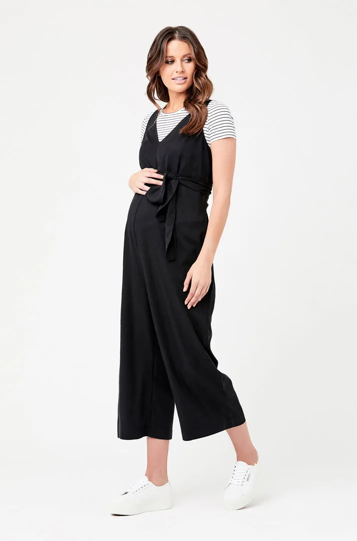 Naomi Tencel Jumpsuit Black