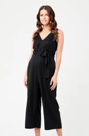 Naomi Tencel Jumpsuit Black