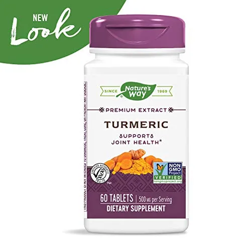 Nature 's Way Cúrcuma, 60 tabletas