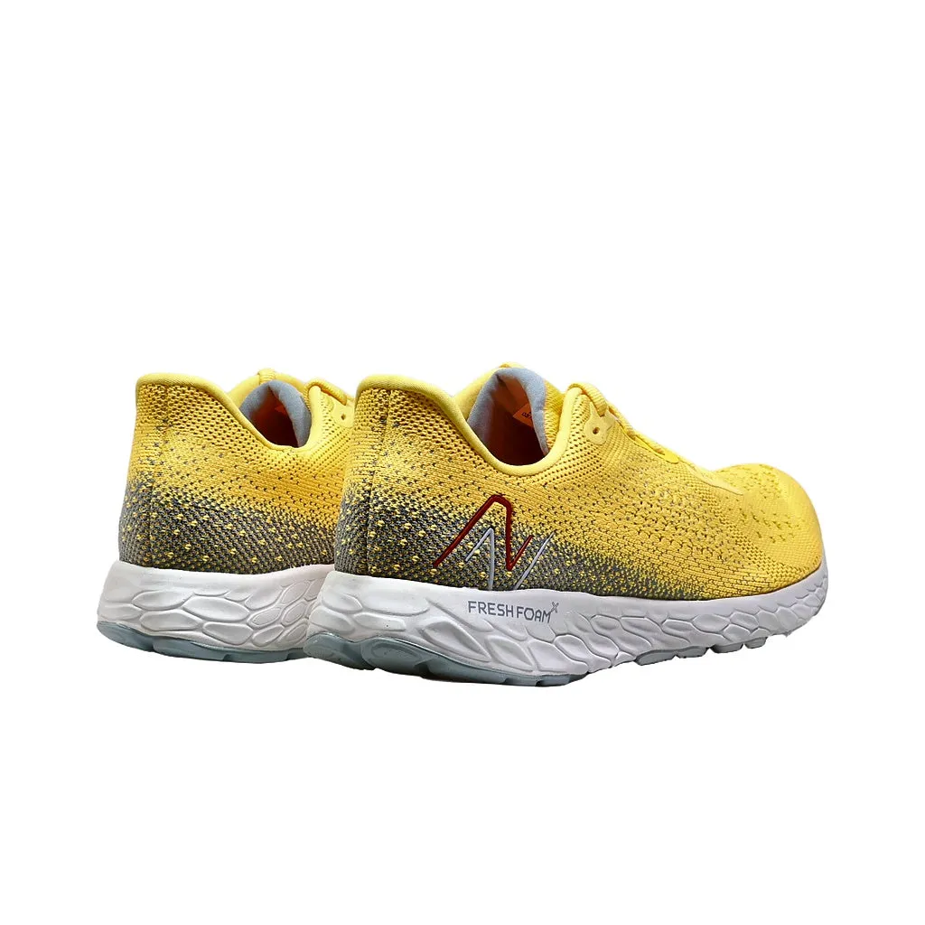 New Balance Fresh Foam X Tempo V2 Sport Shoes Fabric Yellow Color For Men