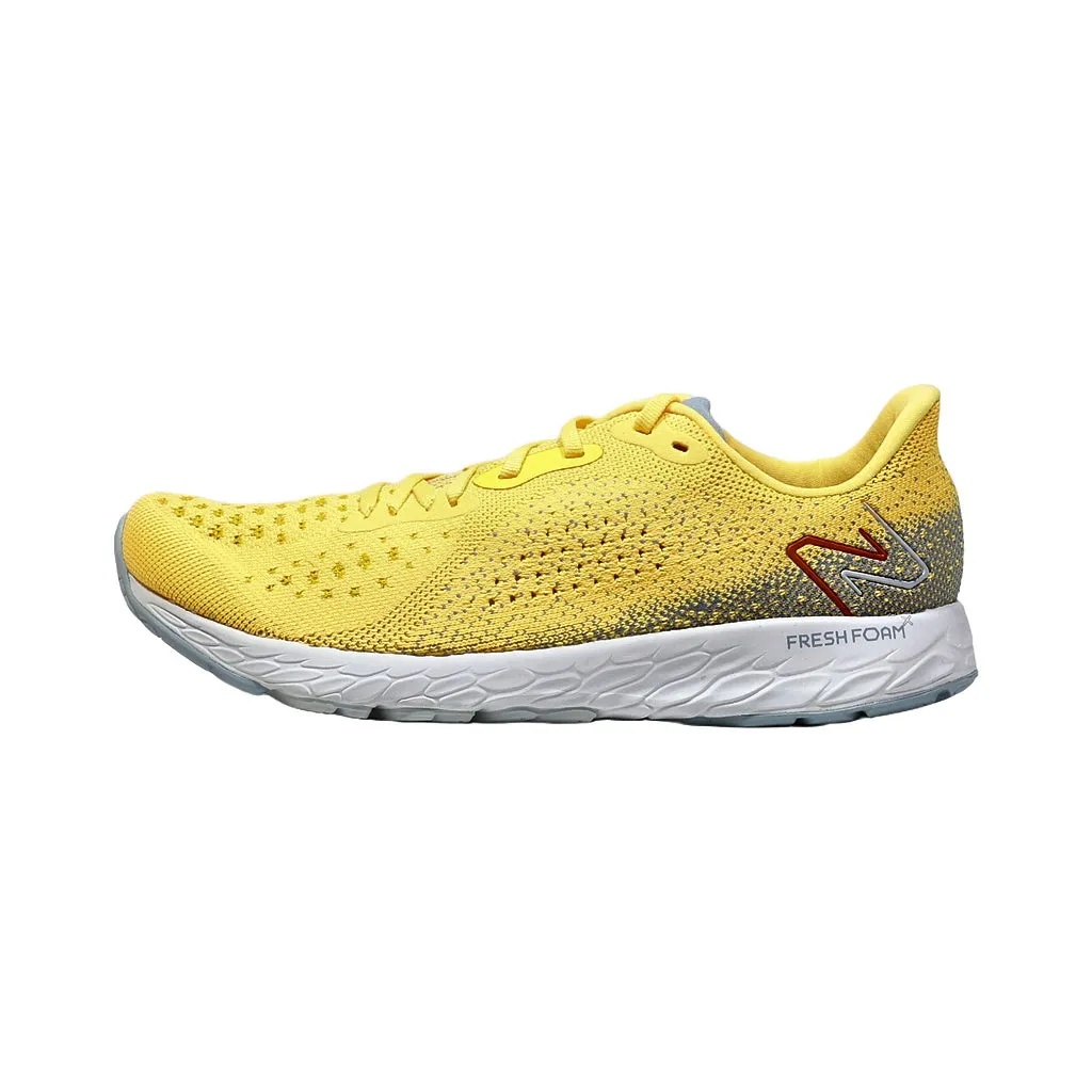 New Balance Fresh Foam X Tempo V2 Sport Shoes Fabric Yellow Color For Men