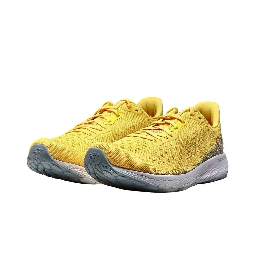 New Balance Fresh Foam X Tempo V2 Sport Shoes Fabric Yellow Color For Men