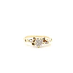 NEW! Trish Ring in Gold With Diamonds by Sasha Walsh