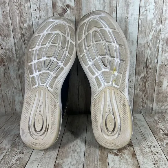 Nike Air Max Axis White Obsidian Orange Men's Sneakers Sz 10.5‎ AA2146-108