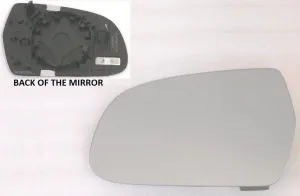 Non-Dimming Heated Mirror Glass Similar to OEM for Audi S5 2010 - 2017