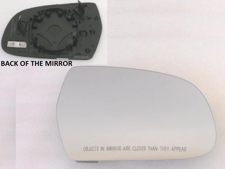 Non-Dimming Heated Mirror Glass Similar to OEM for Audi S5 2010 - 2017