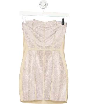 Nué Studio Metallic Diva Body Dress UK XS