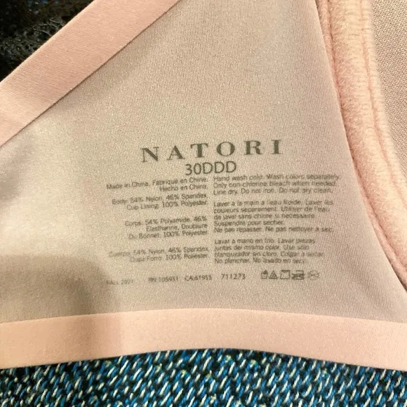 NWT Natori Luminous Demi Contour Underwire Bra, 30 DDD