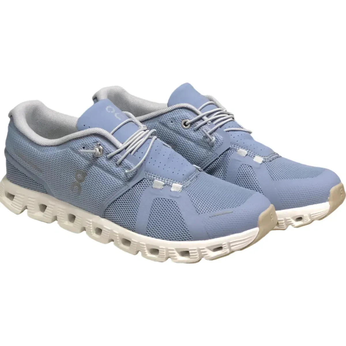 On Cloud 5  Men's Light Grayish Blue White