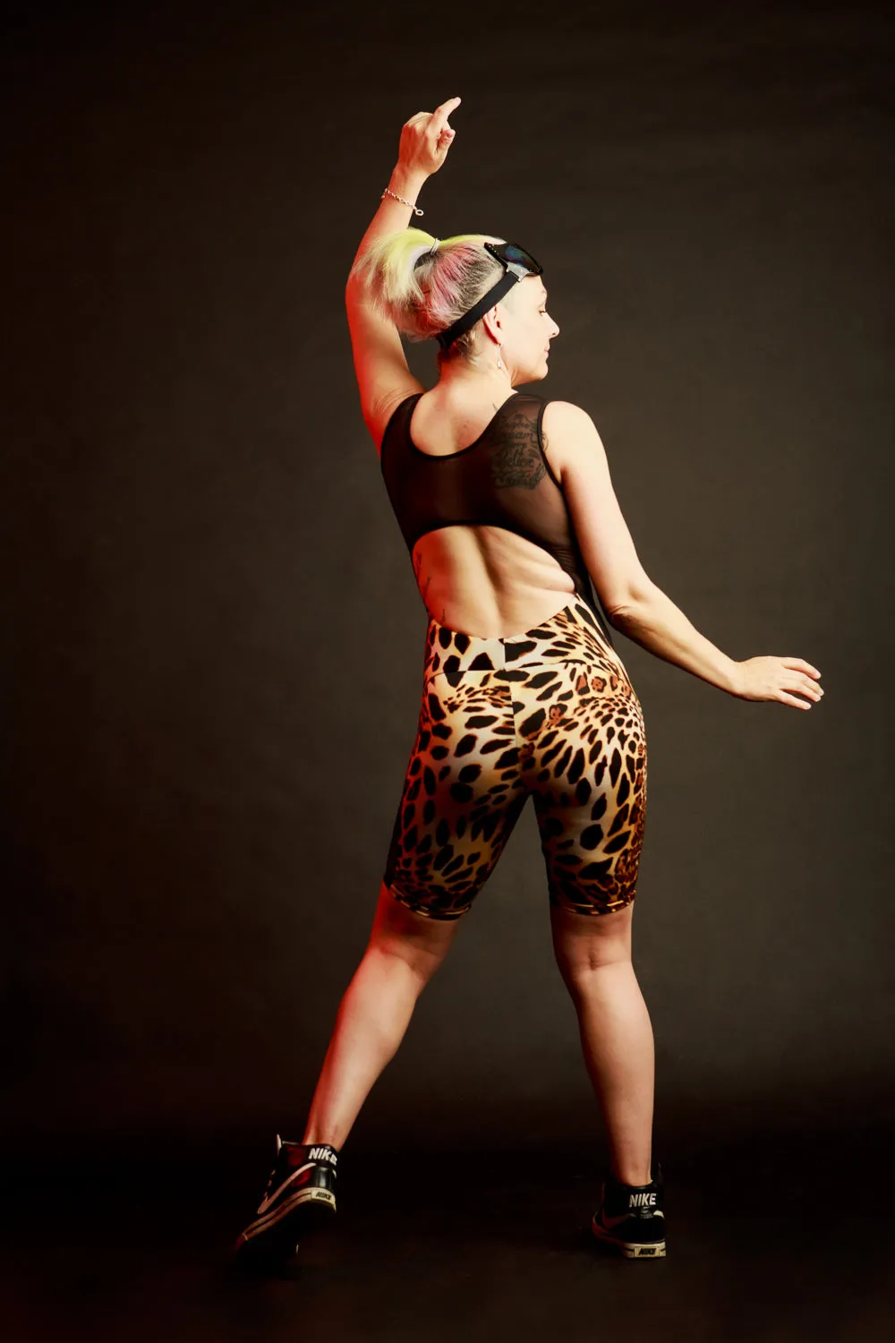 One Decision Shorty Body All - Black Night Cheetah