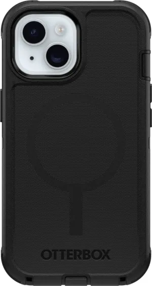 OtterBox - Defender Pro MagSafe Case for Apple iPhone 16 - Black
