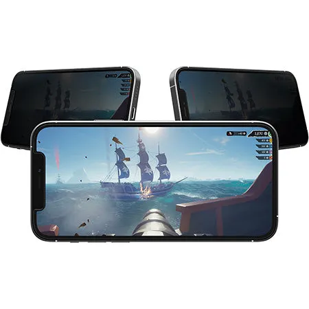 OtterBox -  iPhone 12 / iPhone 12 Pro Gaming Horizontal Privacy Guard - Glass Screen Protector