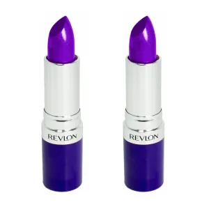 Pack of 2 Revlon Lipstick, Unplugged Violet 110