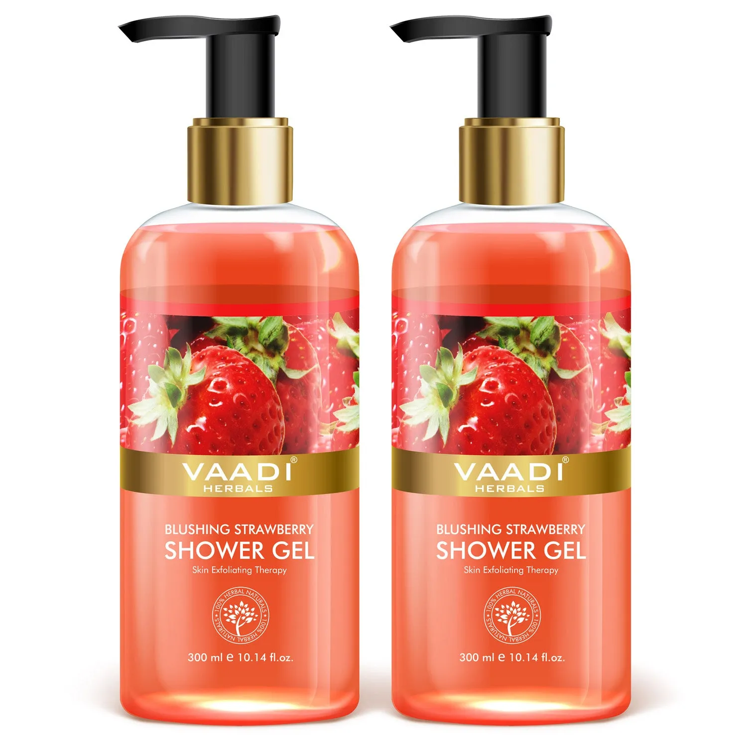 Pack of 3 Blushing Strawberry Shower Gel (300 ml x 3)