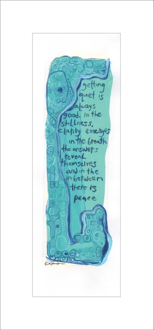 Peace 7 x 15 Matted Print