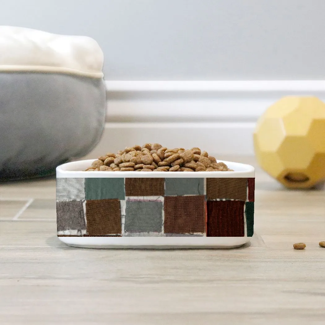 Pet Bowl: Cheater Gingham, Bark