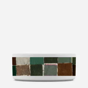 Pet Bowl: Cheater Gingham, Sage
