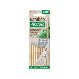 Piksters Bamboo Silver Size 0 8pk