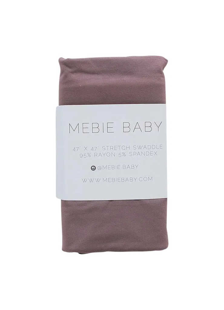 Plum Stretch Swaddle