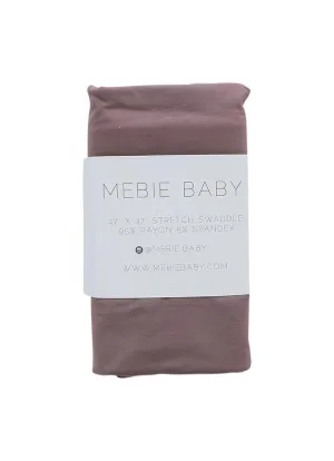 Plum Stretch Swaddle
