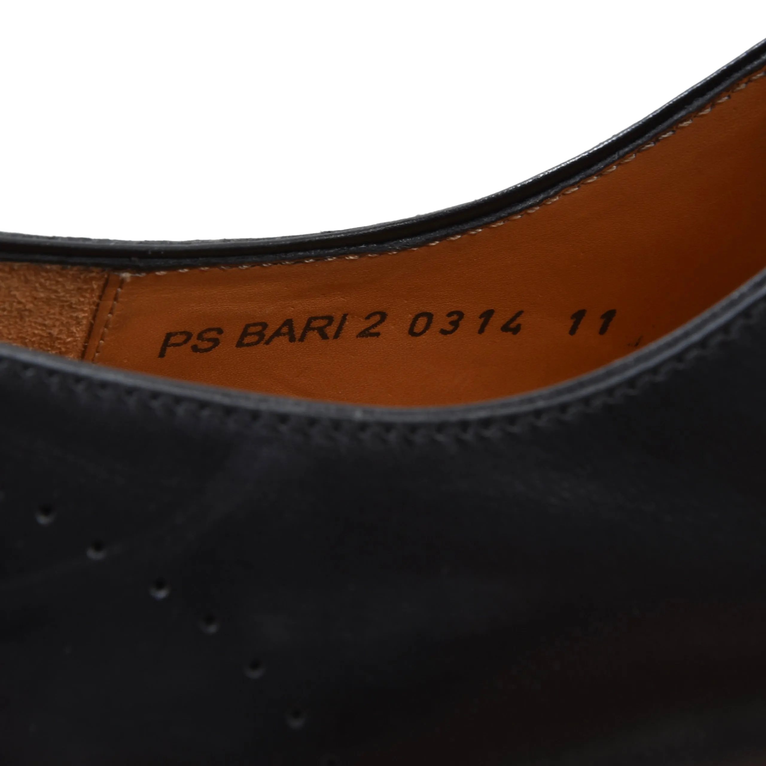 Prime Shoes Goodyear Welted PS Bari 2 Size 11 - Black