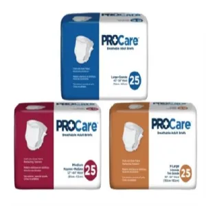 ProCare Brief Tab Closure XL Disposable Heavy Absorb. 15/BAG