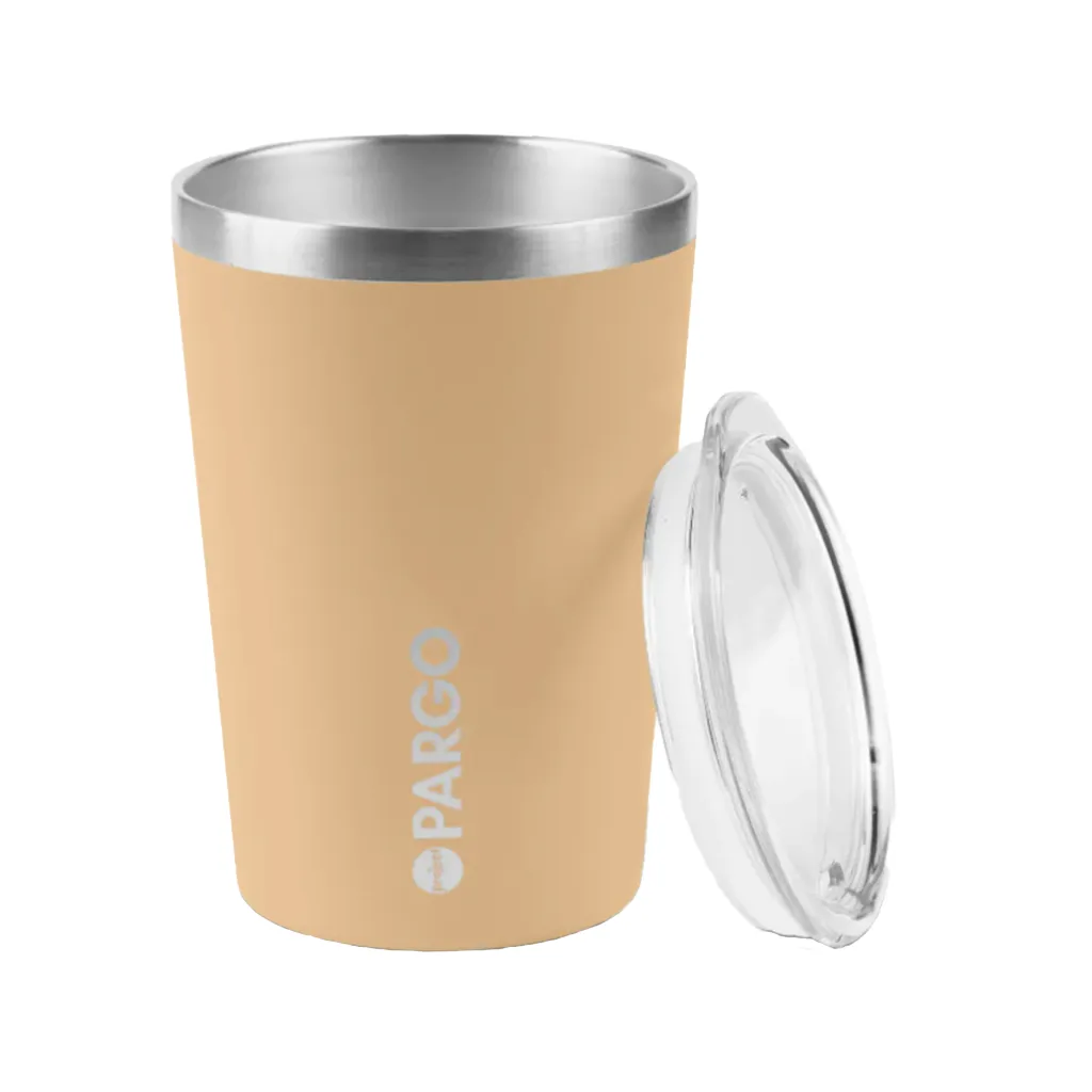 PROJECT PARGO 12oz INSULATED REUSABLE CUP - DESERT SAND