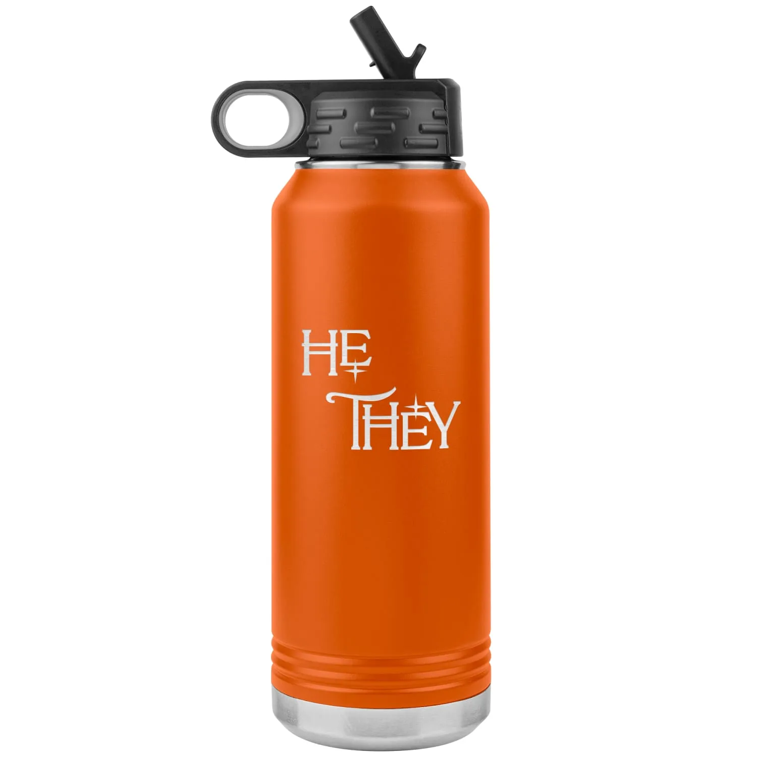 Pronoun Wishing Star He They 32oz Vacuum Tumbler