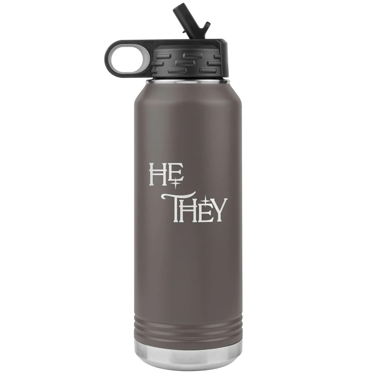 Pronoun Wishing Star He They 32oz Vacuum Tumbler