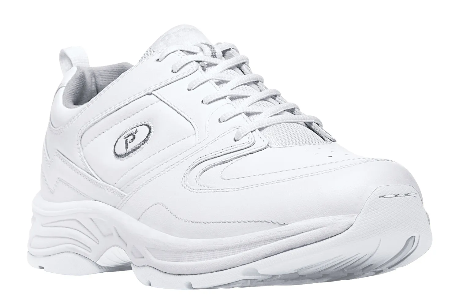 Propet Men Diabetic Walking Shoes- Warner - M5501 White