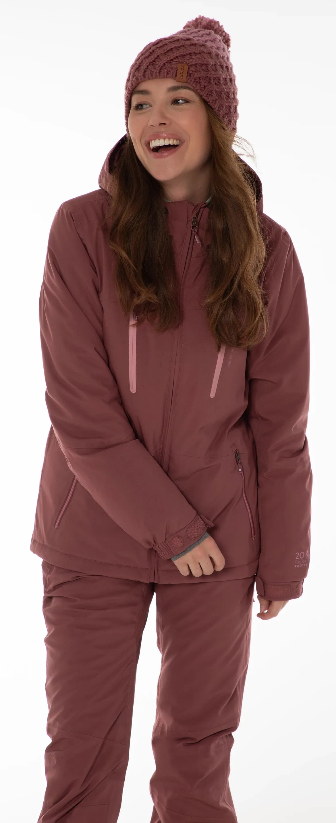 Protest Kenzia Jacket Womens Petal Pink