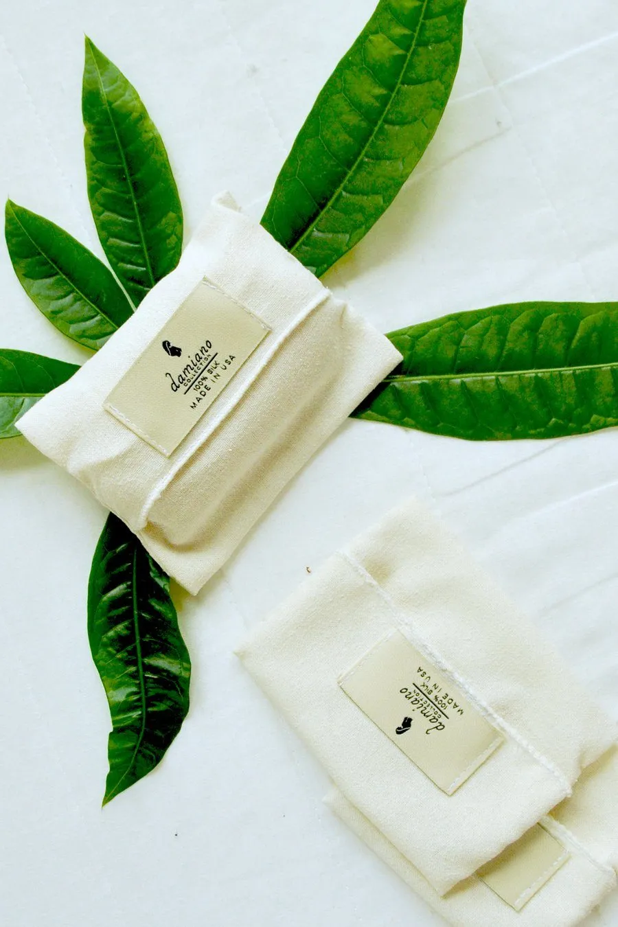 Raw Silk Soap Pouch (3-Pack)