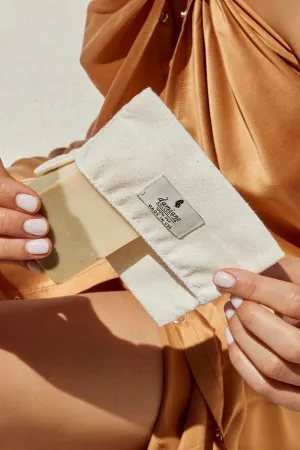 Raw Silk Soap Pouch (3-Pack)