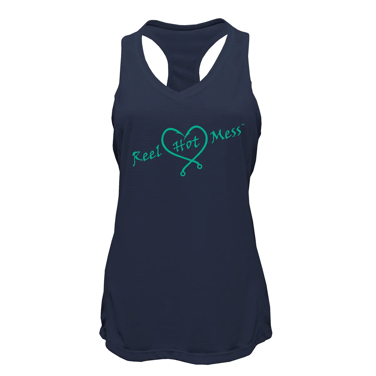 Reel Hot Mess Singlet Grid Tank